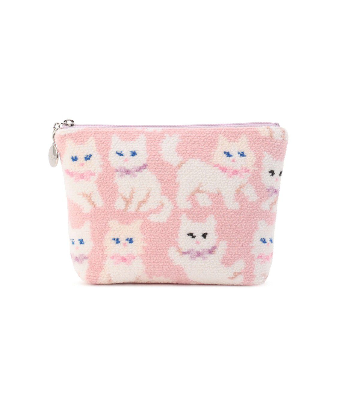 モフモフネコチャン 舟型ポーチM L/MNC-260282（LOVERARY BY FEILER