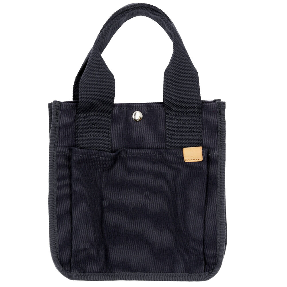 BACKYARD FAMILY「トートバッグ レディース キャンバス 通販 小さめ ミニトートバッグ おしゃれ 無地 ミニトート」|トートバッグ|ブルー1