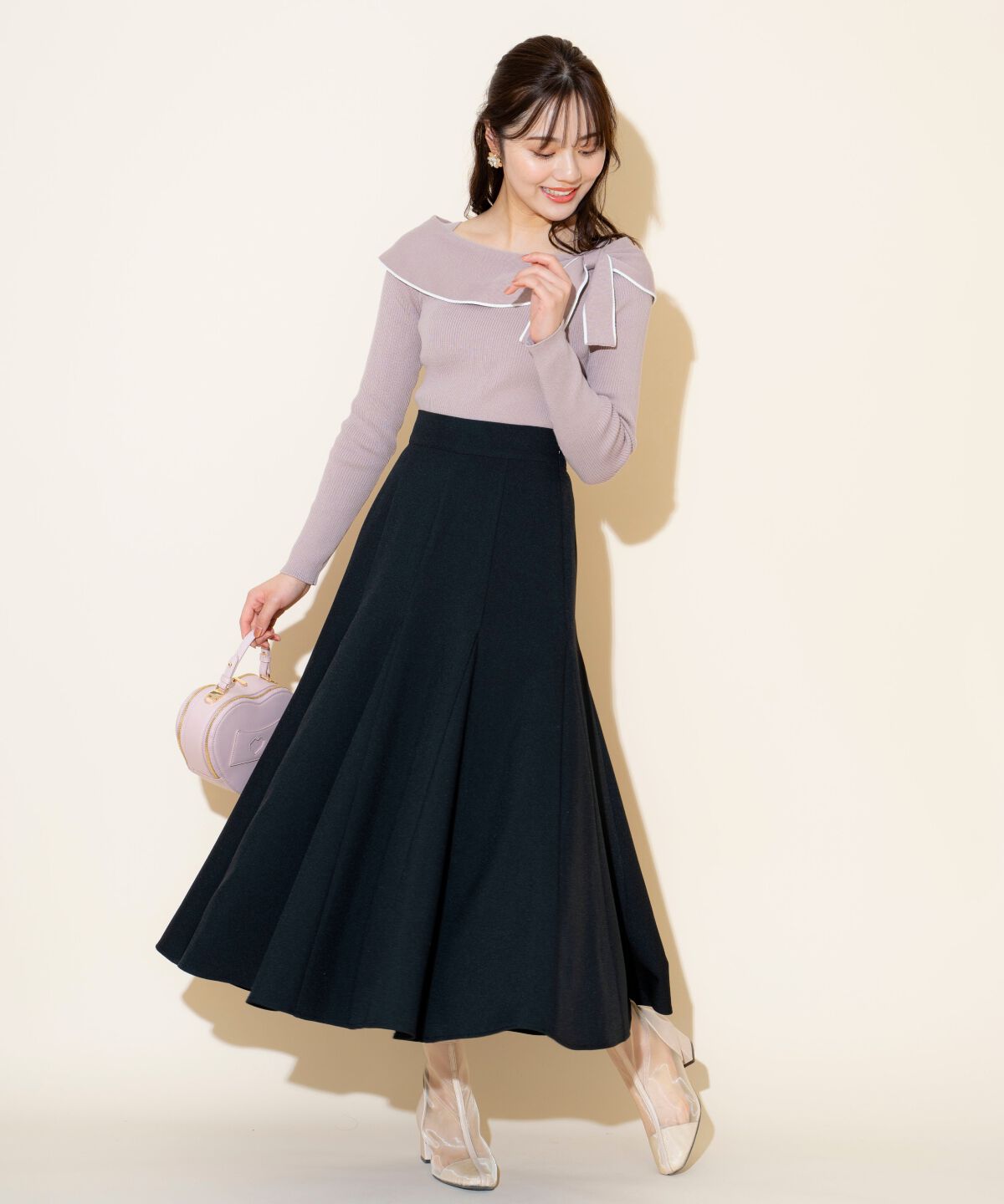 WILLSELECTION「ボリュームフレアマーメイドスカート」|フレア|