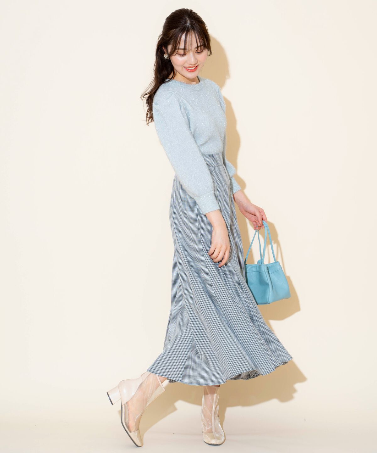 WILLSELECTION「ボリュームフレアマーメイドスカート」|フレア|