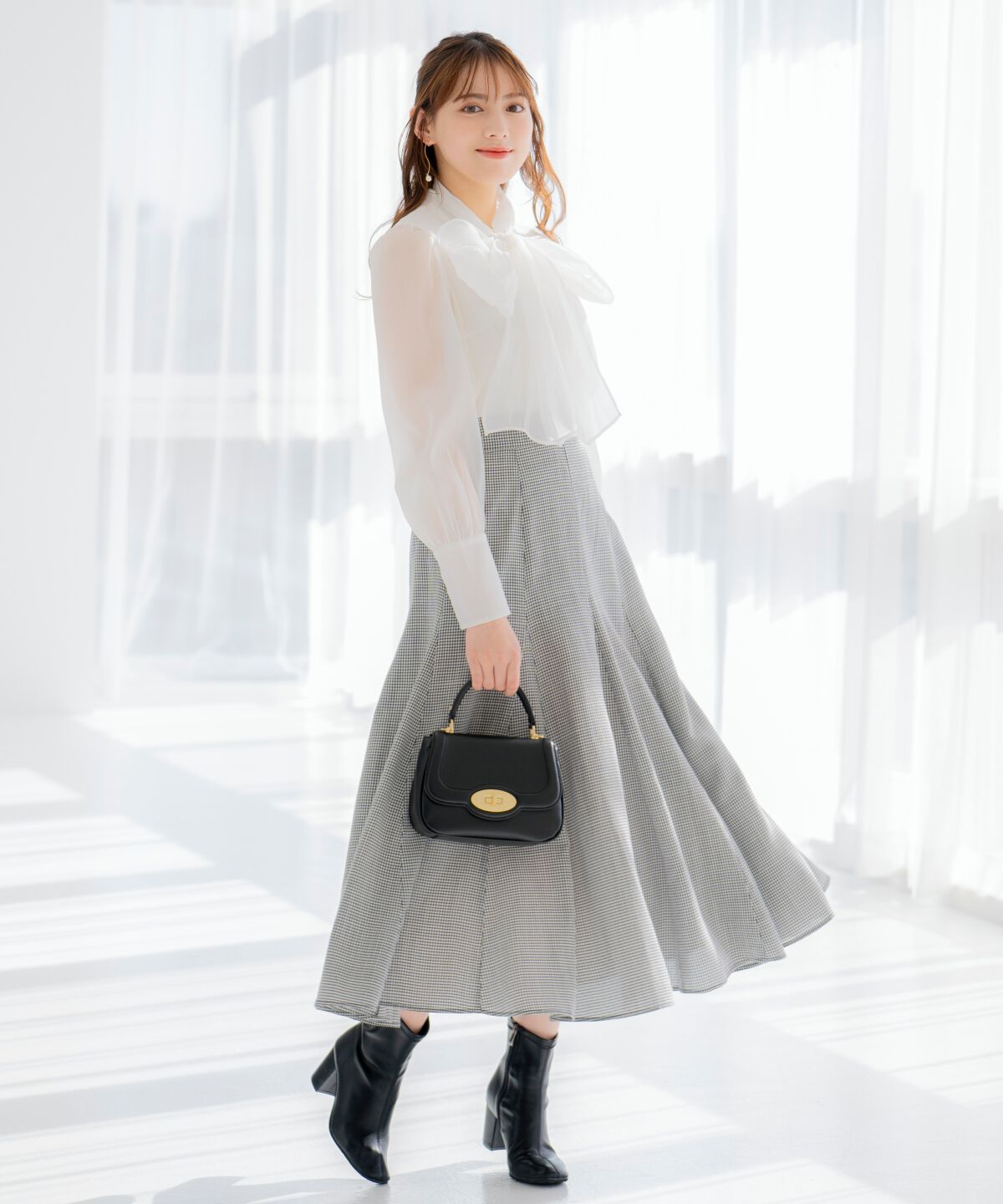 WILLSELECTION「ボリュームフレアマーメイドスカート」|フレア|