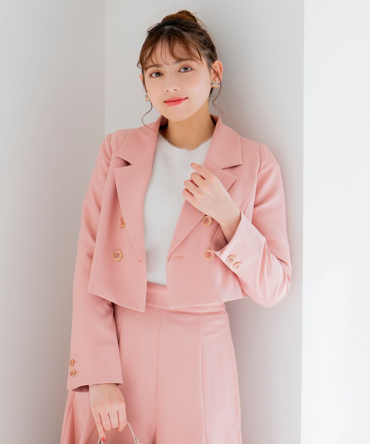 WILLSELECTION「ダブルボタンショートジャケット」|テーラードジャケット|