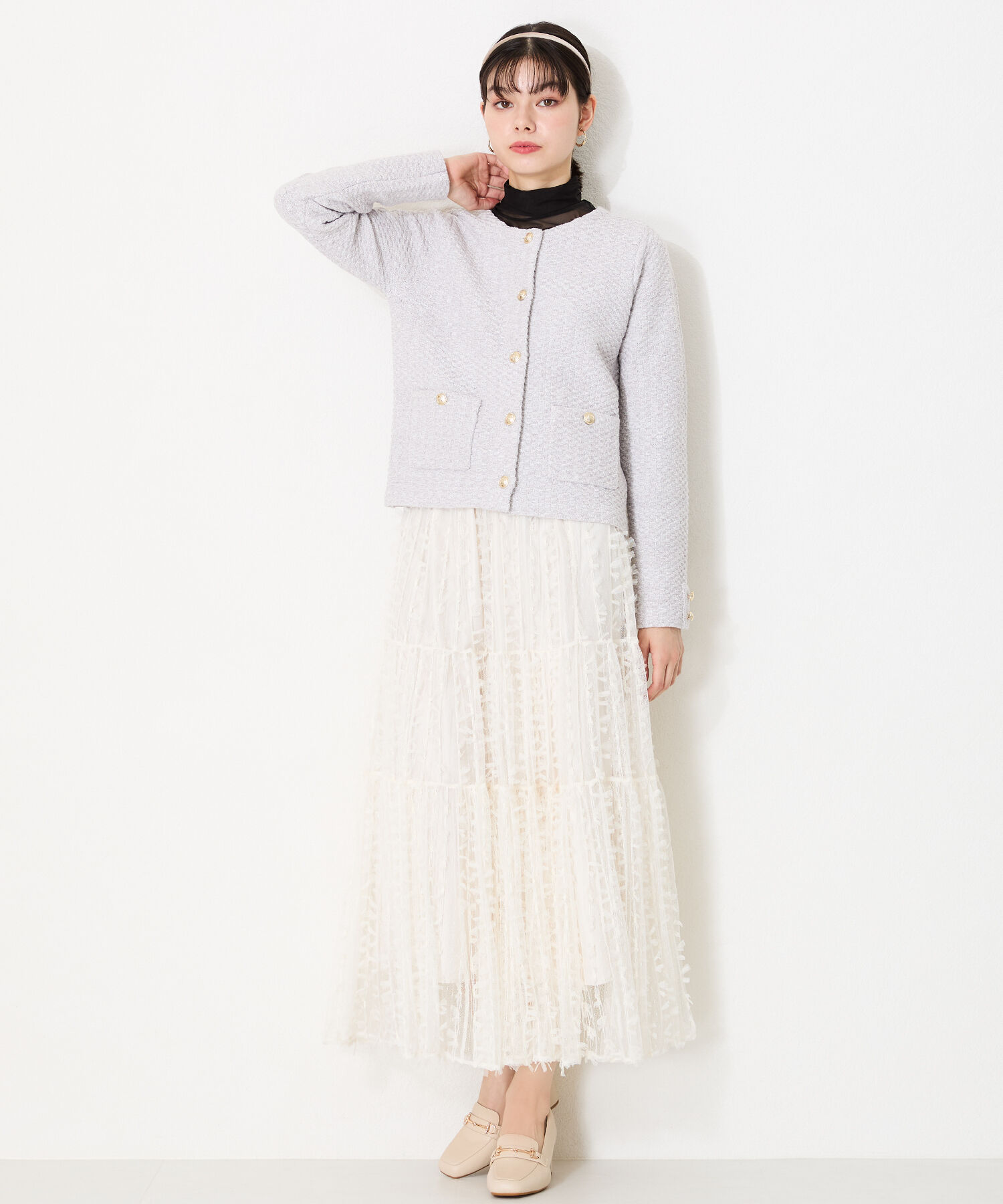 ORiental TRaffic「【跳べるパンプス/シリーズ累計１５０万足突破 】ビット ヒールローファー /R-3214 厚手クッション」|パンプス|