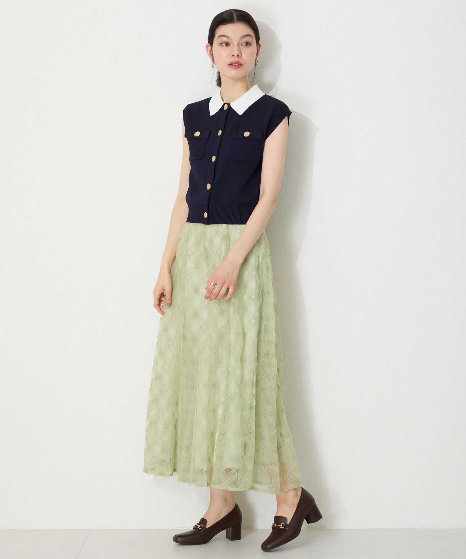 ORiental TRaffic「【跳べるパンプス/シリーズ累計１５０万足突破 】ビット ヒールローファー /R-3214 厚手クッション」|パンプス|