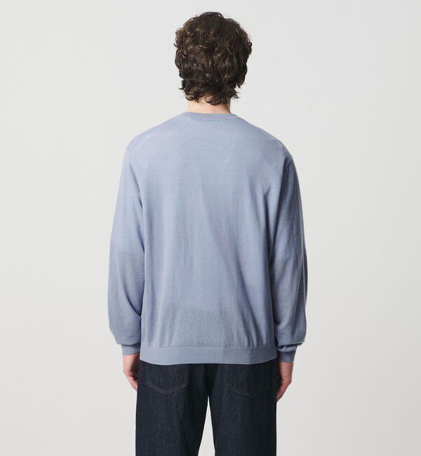 UNITED ARROWS「カシミヤ ハイゲージ クルーネックニット」|ニット・セーター|