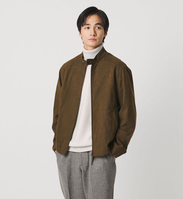 UNITED ARROWS「ウール カシミヤ ミドルゲージ タートルネック ニット」|ニット・セーター|