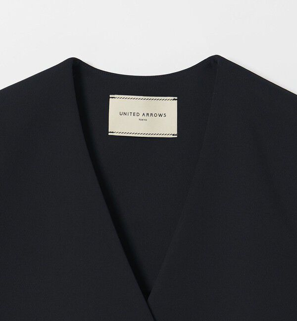 UNITED ARROWS「SPONGY バックフレア ベスト」|ベスト・ジレ|