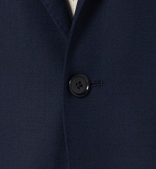 UNITED ARROWS「タスマニアウール メッシュ 3ボタン シングル ジャケット S-MODEL　ヨコストレッチ」|テーラードジャケット|