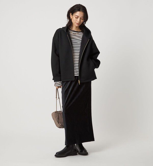 UNITED ARROWS green label relaxing「ダンボール ジップ フーディ」|パーカー|