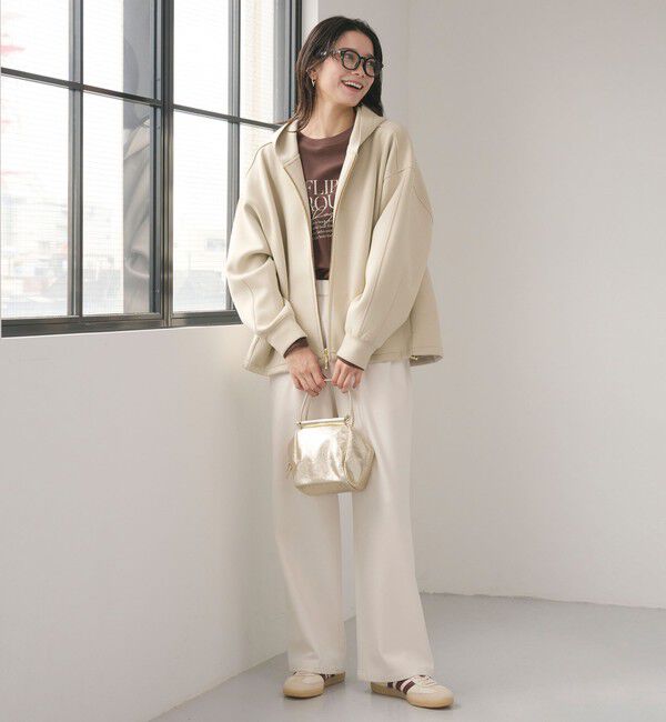 UNITED ARROWS green label relaxing「ダンボール ジップ フーディ」|パーカー|