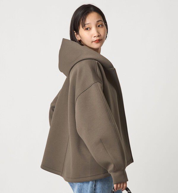 UNITED ARROWS green label relaxing「ダンボール ジップ フーディ」|パーカー|