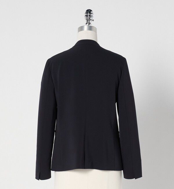 UNITED ARROWS green label relaxing「［size SHORTあり］パウドレ ノーラペル ジャケット ウォッシャブル ストレッチ」|ノーカラージャケット|