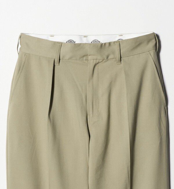 UNITED ARROWS green label relaxing「【別注】＜Dickies＞GLR TR 1プリーツ ワイドテーパード パンツ スラックス」|スラックス|