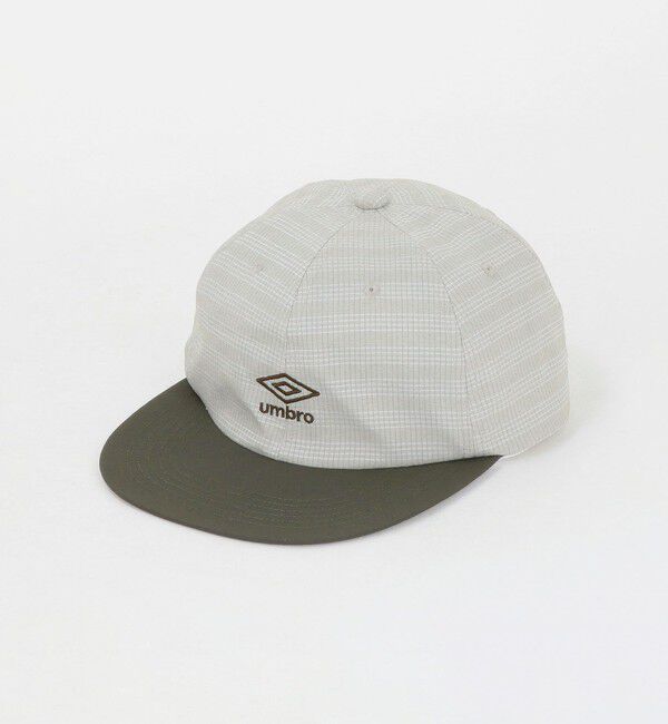 UNITED ARROWS green label relaxing「【別注】＜UMBRO＞ロゴ キャップ」|キャップ・キャスケット|OLIVE