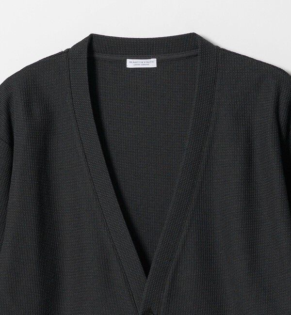 BEAUTY&YOUTH UNITED ARROWS「【WEB限定 WARDROBE SMART】エアリー カノコ  カーディガン 抗菌防臭」|カーディガン|