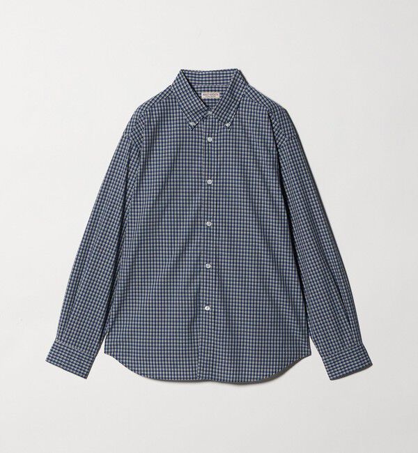 BEAUTY&YOUTH UNITED ARROWS「ミニチェック ボタンダウン シャツ FORM型」|シャツ・ブラウス|