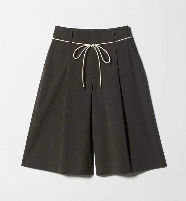 BEAUTY&YOUTH UNITED ARROWS「コットン タック ストリング ハーフパンツ」|その他|DK.GRAY