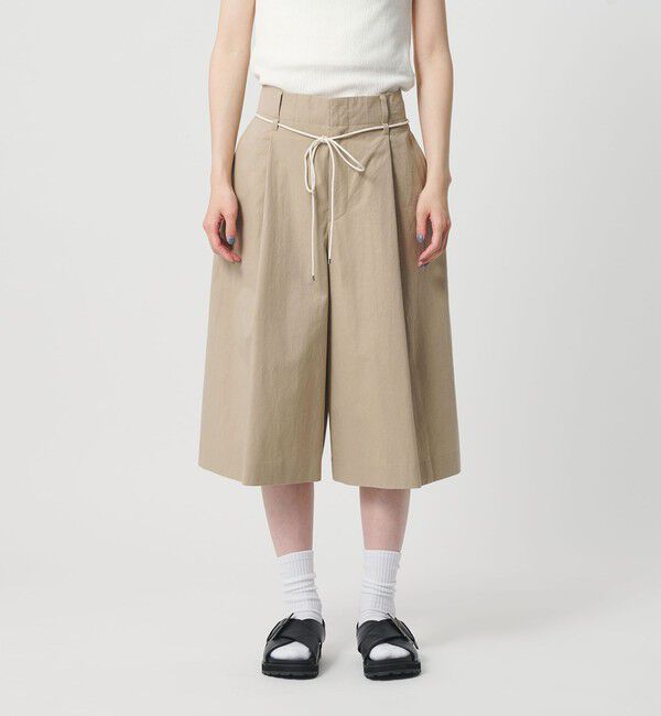 BEAUTY&YOUTH UNITED ARROWS「コットン タック ストリング ハーフパンツ」|その他|