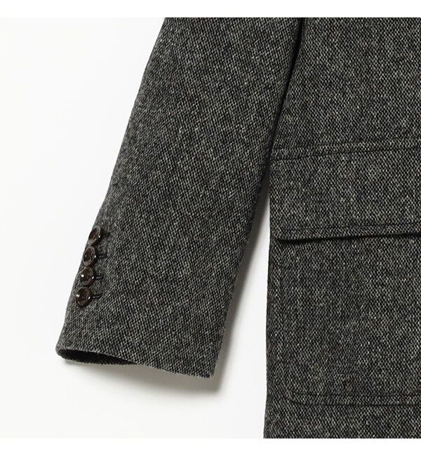 BEAMSBOY「ツイード スリーボタン ビッグジャケット」|テーラードジャケット|