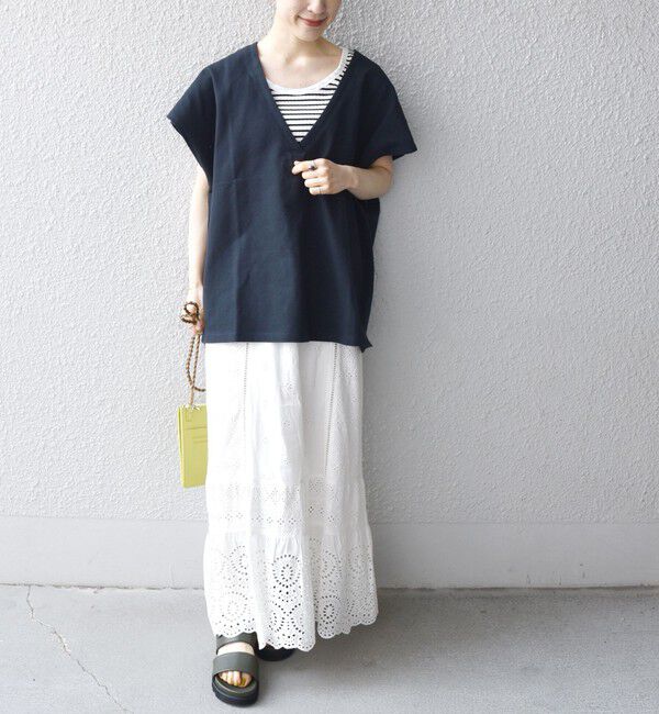 SHIPS any「SHIPS any:〈ウォッシャブル〉テレコ タンク トップ2」|タンクトップ|