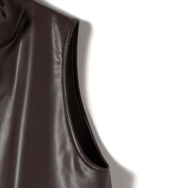 SHIPS for women「Wai＋:スタンドカラー ベスト」|ベスト・ジレ|