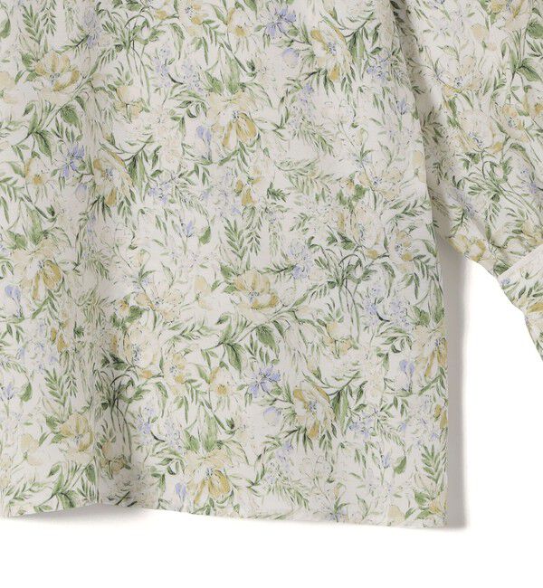 SHIPS for women「IPEKER プリント ピンタック ブラウス」|シャツ・ブラウス|