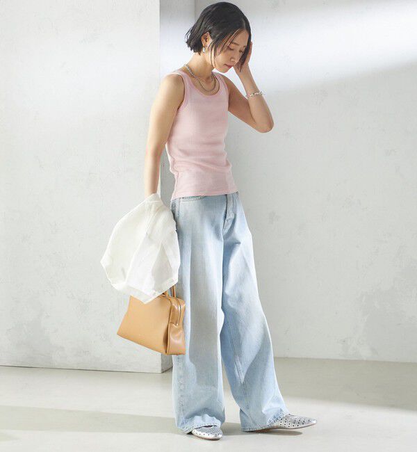 SHIPS for women「【SHIPS別注】〈洗濯機可能〉miller:タンクトップ」|タンクトップ|