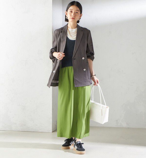 SHIPS for women「【SHIPS別注】Diminutivo:フタ付き メルカドバッグ」|かごバッグ|