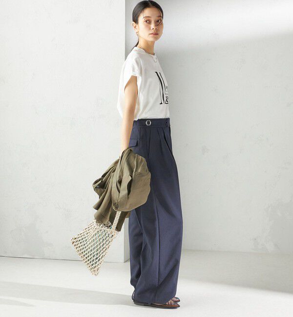 SHIPS for women「〈洗濯機可能〉プラチナ ヴェール TEE」|Tシャツ・カットソー|