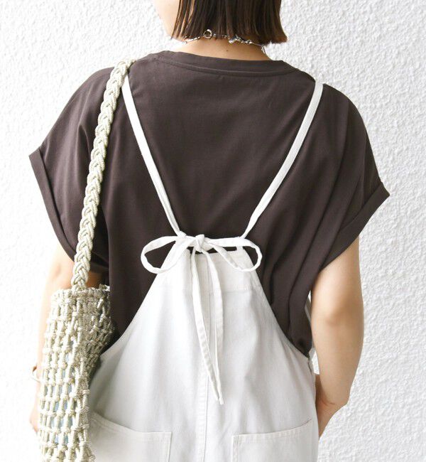 SHIPS for women「〈洗濯機可能〉プラチナ ヴェール TEE」|Tシャツ・カットソー|