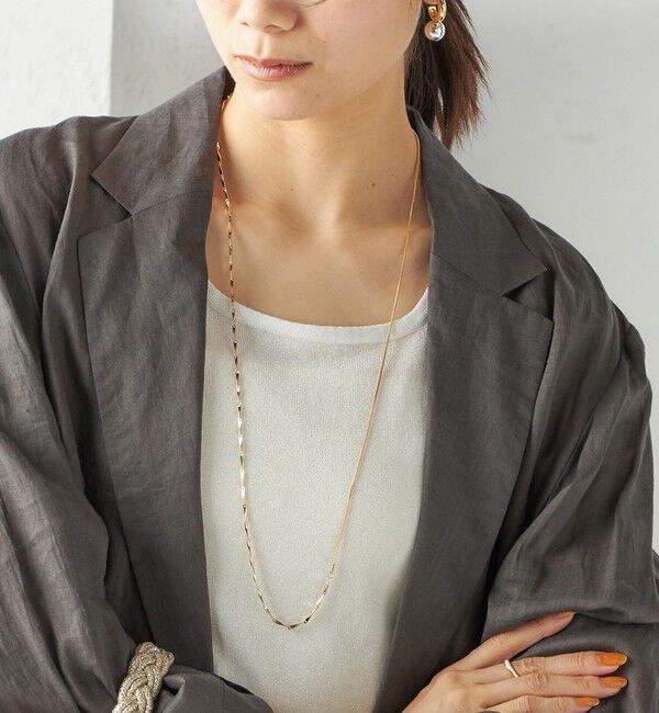 SHIPS for women「ベネチアン チェーン ミックス ネックレス」|ネックレス|