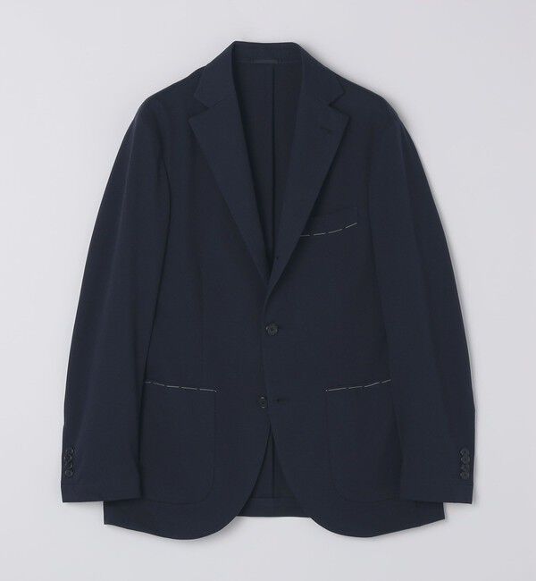 SHIPS「SHIPS: ジャージー ライト ソリッド ジャケット」|テーラードジャケット|