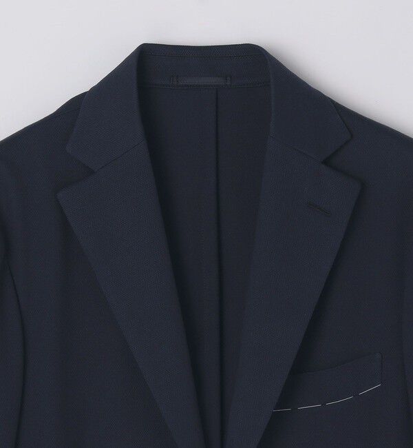 SHIPS「SHIPS: ジャージー ライト ソリッド ジャケット」|テーラードジャケット|