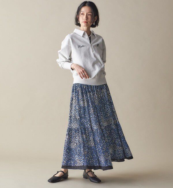 SHIPS for women「SHIPS NINE CASE:プリント ワンピース」|ワンピース|