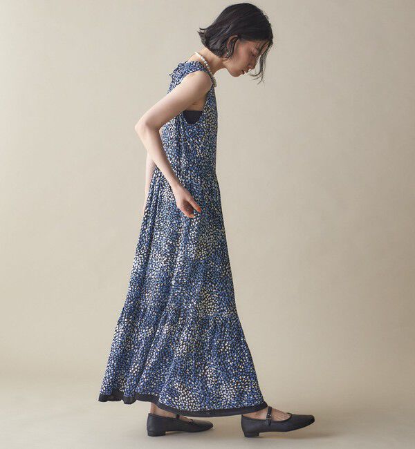 SHIPS for women「SHIPS NINE CASE:プリント ワンピース」|ワンピース|