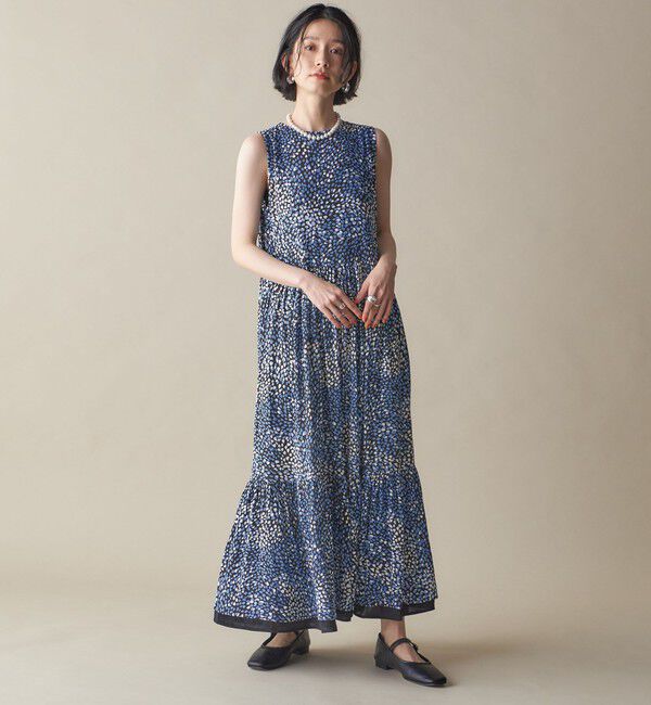 SHIPS for women「SHIPS NINE CASE:プリント ワンピース」|ワンピース|