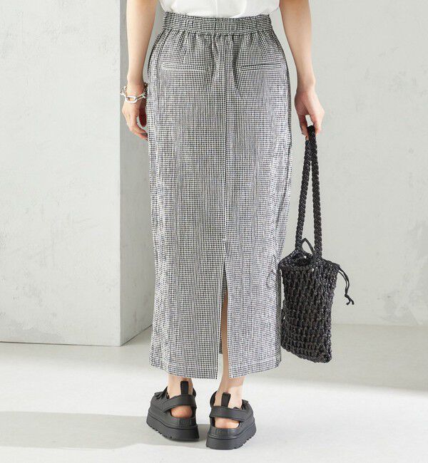 SHIPS for women「〈手洗い可能〉ACAR リップル ポケット スカート」|スカート|