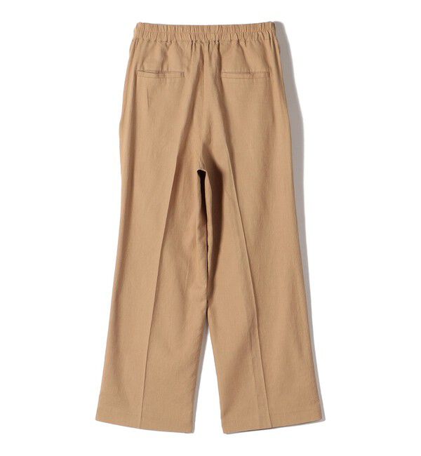 SHIPS for women「〈手洗い可能〉綿麻 ビエラ 2タック パンツ」|その他|