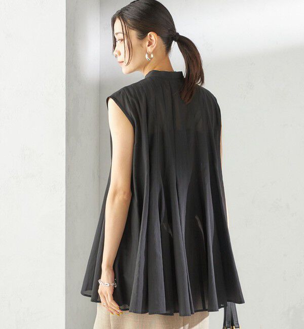 SHIPS for women「〈手洗い可能〉ボリューム フレア フレンチスリーブ ブラウス」|シャツ・ブラウス|