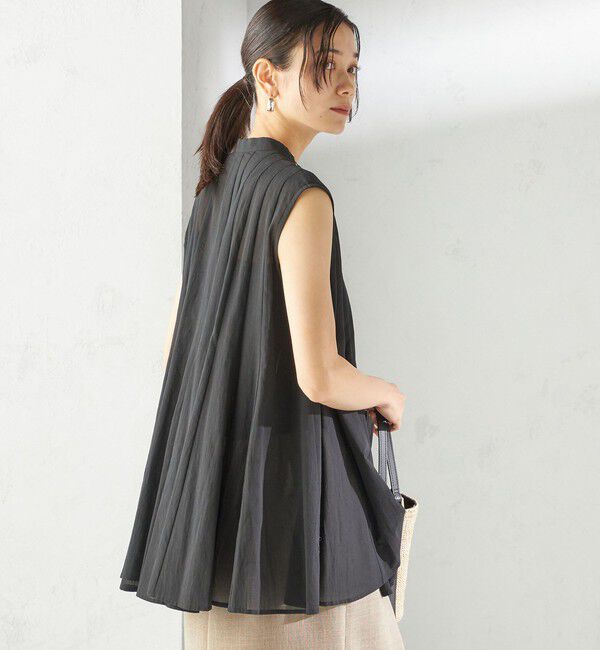 SHIPS for women「〈手洗い可能〉ボリューム フレア フレンチスリーブ ブラウス」|シャツ・ブラウス|