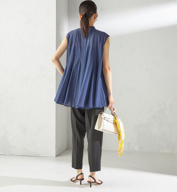 SHIPS for women「〈手洗い可能〉ボリューム フレア フレンチスリーブ ブラウス」|シャツ・ブラウス|