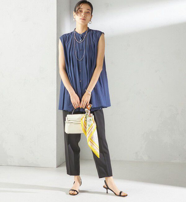 SHIPS for women「〈手洗い可能〉ボリューム フレア フレンチスリーブ ブラウス」|シャツ・ブラウス|