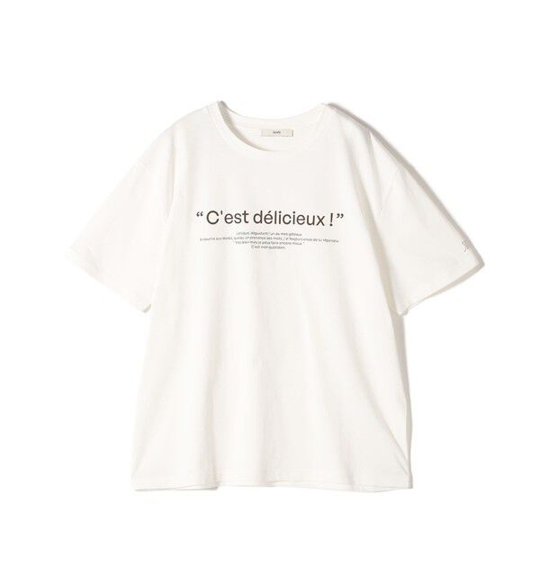 SHIPS for women「サダハルアオキ コラボ TEE」|Tシャツ・カットソー|