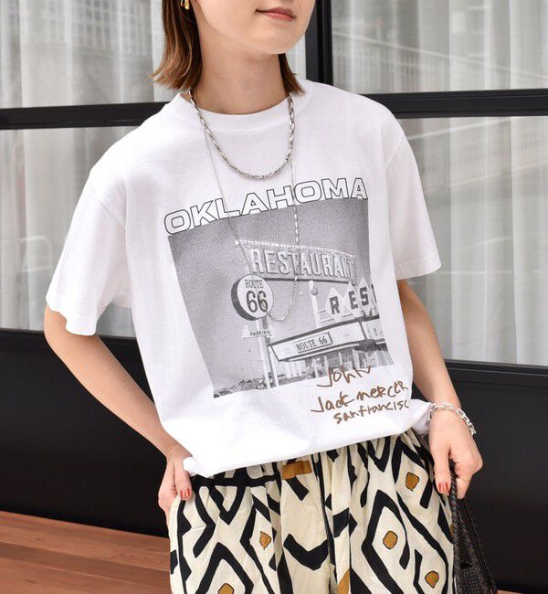 SHIPS for women「【SHIPS別注】J.J MERCER:プリント TEE」|Tシャツ・カットソー|