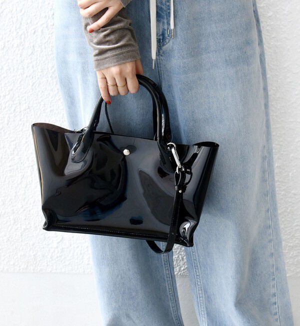 SHIPS for women「【WEB限定】ショルダー付き PVC トート バッグ」|トートバッグ|