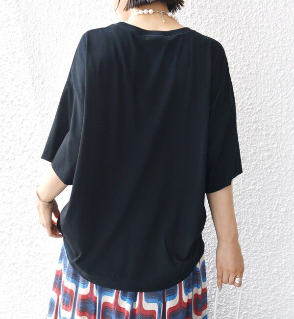 SHIPS for women「裾タック コクーン ショートスリーブ プルオーバー」|Tシャツ・カットソー|