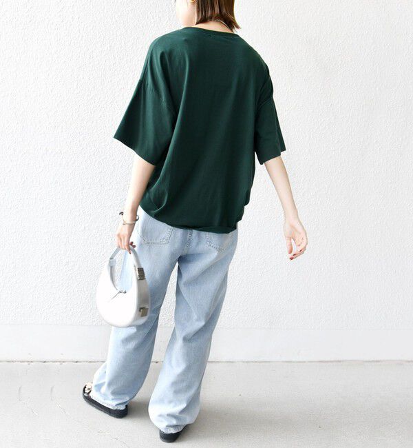 SHIPS for women「裾タック コクーン ショートスリーブ プルオーバー」|Tシャツ・カットソー|