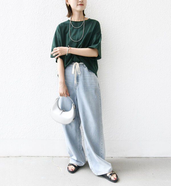 SHIPS for women「裾タック コクーン ショートスリーブ プルオーバー」|Tシャツ・カットソー|