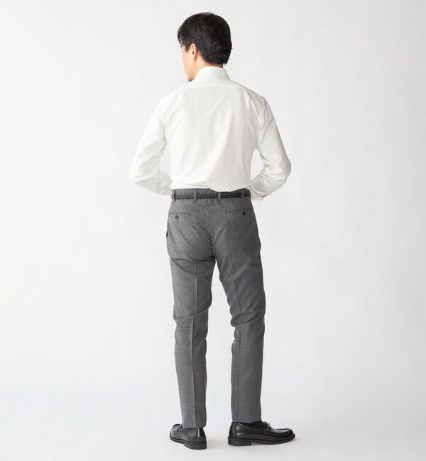 SHIPS「SHIPS: ジャージー ソリッド ワンピースカラー シャツ」|Tシャツ・カットソー|