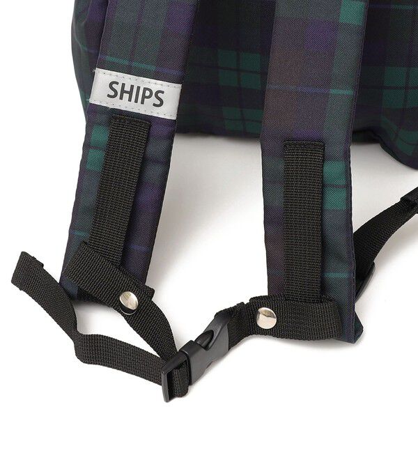 SHIPS KIDS「SHIPS KIDS:50th ANNIV チェック デイ パック S」|リュック|